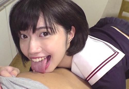 【淫語】『めっちゃ気持ちイイやろ♡』制服汗だくマン汁と性欲が溢れるドエロい淫乱美少女が痙攣絶頂イキ！