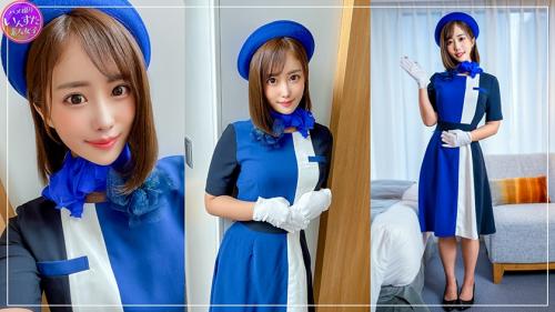 【中出し】「SEXしましょ♡」女子アナウンサーのコスチュームでのSEXに嬉しそうに腰を振り痙攣アクメで中出し射精！