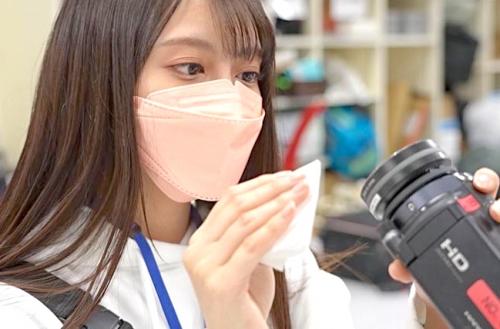 【中出し】『緊張してます…♡』先輩男性社員が見守る中制作部2年目の新人女子社員が初めてのナマ性交で大量中出し♡