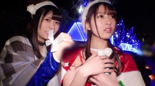 【素人】『メリークリスマスだよっ❤︎』スレンダー美少女と性なる夜のSEXで心も身体も暖まる❤︎