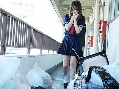 《女子高生×レイプ》スラリ体型の女子高生さんゴミ屋敷に住むオッサンに犯され中出しがヤバすぎるんだがｗｗｗ
