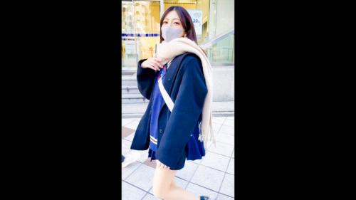 【個人撮影】スレンダー巨乳美人の裏垢女子に現役自体の制服を着てもらいデート後に中出しハメ撮り...