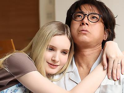 《NTR×外国人》金髪美人妻が社長との肉欲の絆で寝取られ絶頂と中出しの快楽に溺れる様子がエロすぎるｗｗｗ