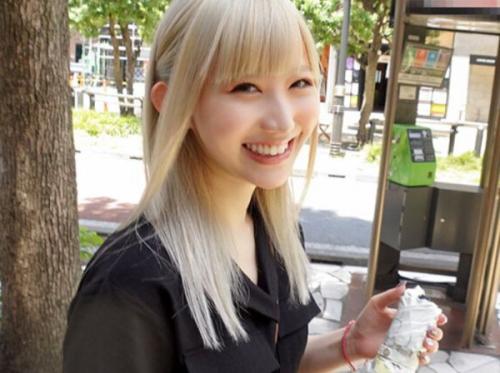 【素人】上京して憧れのギャルデビュー！超美肌ボディの清純ピュアな金髪美少女のハメ撮り時映像が流出！