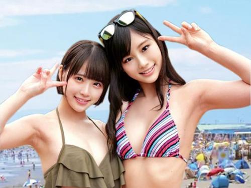 魅惑のギャルお姉さんが水着姿で誘惑♡巨乳美女が初体験をサポート！大胆な素股プレイと濃厚なセックスの行方は？