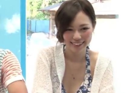 【ＭＭ号】色白ビキニ美女が2連続生中だしされ悶絶ｗ真っ白な精液がたれ出るｗ