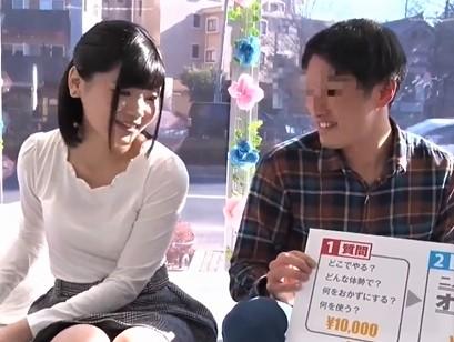 【ＭＭ号】美男美女カップルが恥じらいながらも金欲に負けて行為をし始めるｗ