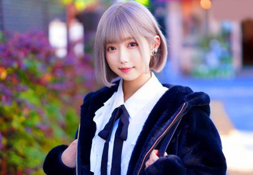 【地雷系♥ヤリマン】痙攣ガチイキでイキ狂い♡3連続中出し！♂中毒の舌ピアス白ギャル爆乳おっぱいロリ美少女ナンパ3P串刺しSEX