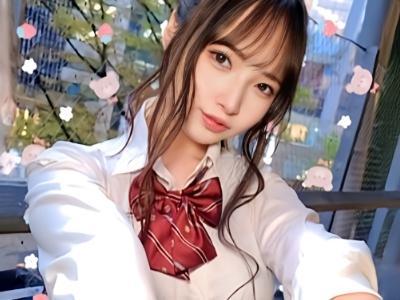おっぱい大きい制服JK！ホテルでGカップ爆乳ボディの10代女子とSEX！