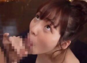 楠木あずがフェラチオから大量顔射！アイドル顔が台無しｗ