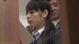 図書室にいる美少女JKを盗撮するが物足りずレイプする変態サラリーマン