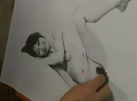 【ヘンリー平塚】お父さんっ綺麗に描いてねぇえ…熟女巨乳人妻になった娘を近親相姦