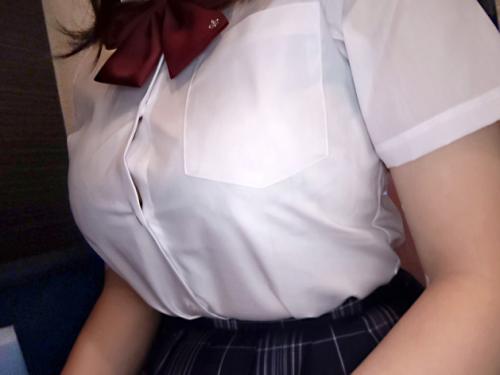【爆乳JK×円光】超乳Hカップ//優等生エロ巨尻♥爆揺れおっぱい制服JK美少女※着衣のまま未熟ボディでド変態交尾！