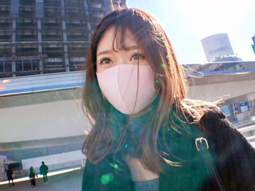 【巨乳JD×ナンパ】豊乳Fカップ//色白エロむち巨尻♥渋谷のエロかわ女子大生※即濡れ肉感性欲ま◯こでド淫乱交尾！