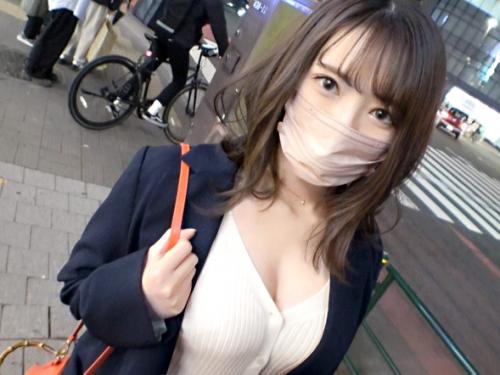 【爆乳美女×ナンパ】豊乳Fカップ//清楚エロむちデカ尻♥新宿のお上品な経理OL※性欲持て余す肉感パイパンでド変態交尾！