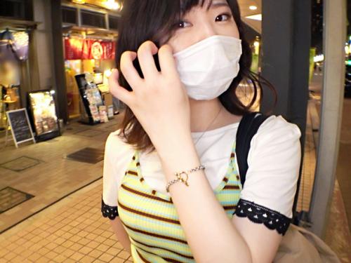 【素人×ナンパ】潮吹きBODY//色白くびれプリ尻♥東京月島の黒髪清楚エロかわ女子大生※イキ潮漏らす美ま◯こでド卑猥交尾！