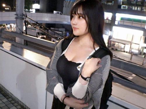【素人×ナンパ】豊乳清楚BODY ビンビン乳首//色白むちエロ巨尻♥ミニスカワンピ女子大生※即濡れま◯こでド淫乱交尾！