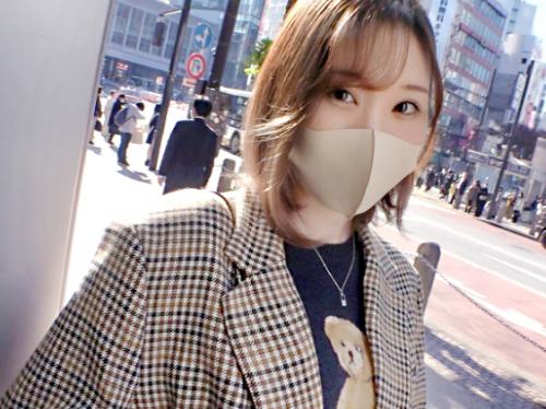 【素人×ナンパ】超美スレンダー//色白美くびれプリ尻♥渋谷の神スタイル受付嬢※即濡れ痙攣ボディでド卑猥交尾！