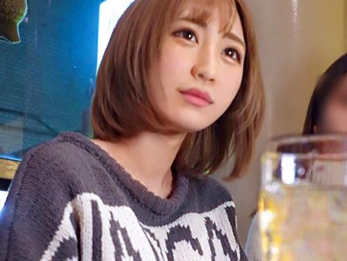 【白ギャル×ナンパ】超美スレンダー//美くびれプリ尻♥最強SSS級ショートGAL美女※イキ潮ダダ漏れマ○コでド変態交尾！