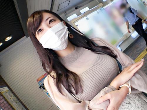 【素人×ナンパ】美巨乳BODY//色白美くびれプリ尻♥新宿のお上品アラサー美女※着衣のままフェラした巨チンとド変態交尾！