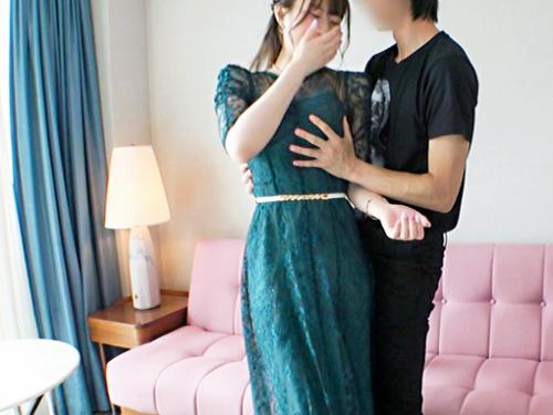 【巨乳美女×ナンパ】三 十 路 前//F乳 ドM乳首♥結 婚 式 帰 りの色白アラサー美女※清楚な早漏ま◯こでド淫乱交尾！