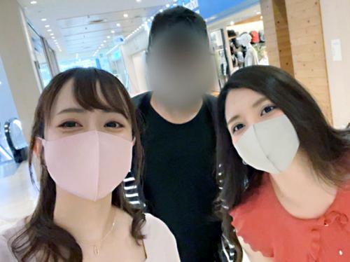 【美人義姉妹×スワッピング】旦那交換//巨乳くびれエロ尻♥仲良しレズ美人奥様※お互いの旦那チ◯ポとド変態4P交尾！