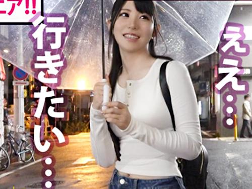 【巨乳美女×ナンパ】豊乳ビンビン乳首//色白エロ尻♥渋谷ホテル街の黒髪清楚スレンダー美女※清楚な痙攣ま◯こでド卑猥性交！