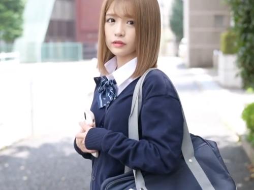 茶髪にミニスカ制服の激カワ女子校生をホテル連れ込み媚薬飲ませキメセクハメ撮り❤オナって自らマンコ開き生ハメ懇願膣内射精！