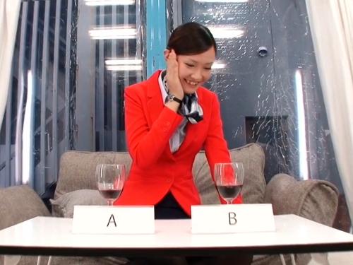 『お酒は弱いです…』180㎝高身長なCAナンパしてMM号連れ込みワイン飲み比べさせたら…ほろ酔いで卑猥なマッサージされて…