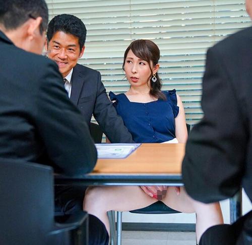 【佐田茉莉子】バツイチの社長秘書が、愛人に昇格して、仕事中に、同僚にバレるかもしれない、スリリングな羞恥社内SEX…