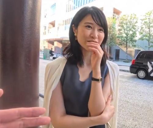 【美女 初撮】ノースリーブの美人お姉さんＯＬが、ナンパ師に口説かれて、美顔が肉棒挿入でアヘ歪みするハメ撮り個撮…