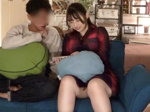 ヤリ部屋セックス隠し撮り！笑顔が可愛い巨乳ちゃん「みそのちゃん20歳」はＪカップ爆乳！