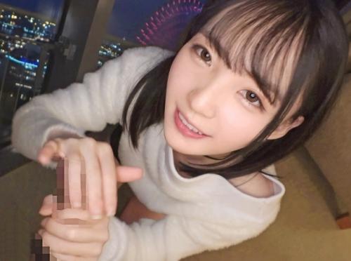 正統派美少女「美ノ嶋めぐり」のベロキス性交！綺麗な夜景が見える部屋で、超密着性交を魅せる！