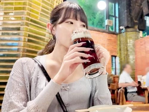銀座でお酒を奢らせて下さいナンパ作戦！可愛らしいスタイル抜群の美女を発見「まゆさん 23歳 デザイナー」