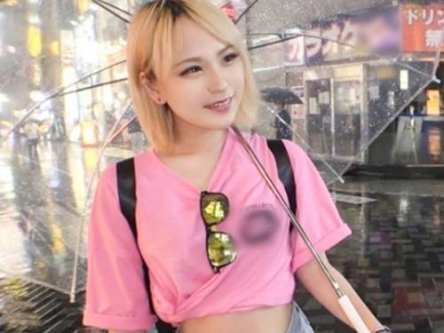ビール無料・ビールサーバーを背負ってナンパ！お酒が大好きな金髪ギャル「あゆかちゃん・21歳」を捕獲！