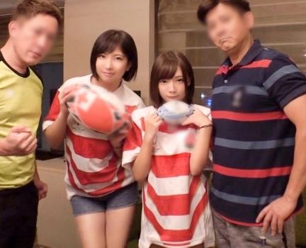 スポーツ観戦女子ナンパ！パブリックビューイング会場に居た「まりちゃん 22歳 みおちゃん 22歳」をゲット！