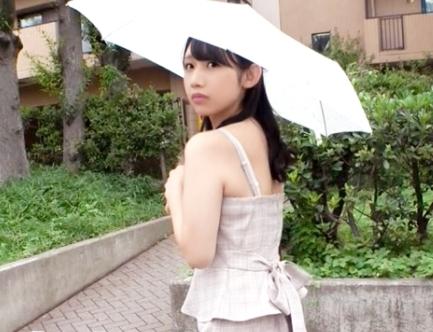 移動式テントで各大学を回り、女子大生に悩みを聞く企画！黒髪清楚系「はるかちゃん 19歳」は彼氏が早漏らしい！