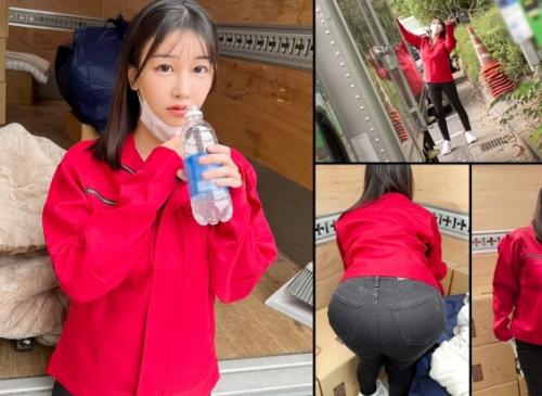 女性トラックドライバーは根っからのド変態！Ｇカップ巨乳「ほのかさん（仮名）」は先輩からのセクハラに嫌がりながらも…