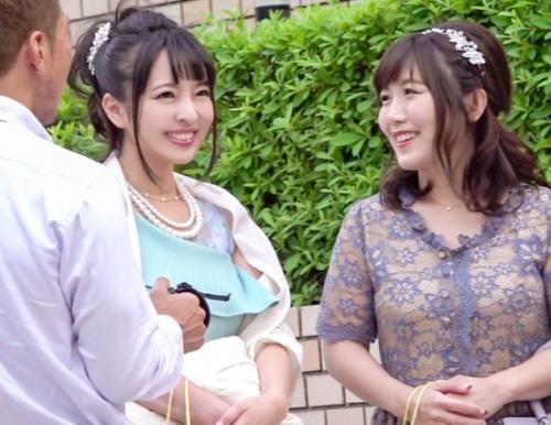 Ｊカップ爆乳美女・生中出し！上品なドレスを着た、結婚披露宴帰りの美女にファッション撮影を依頼！