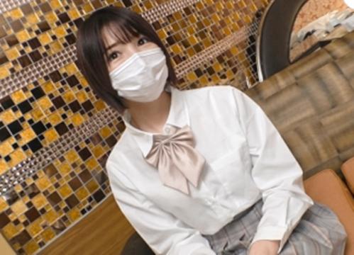 長身スレンダー美少女ＪＫと生パコ！ショートカットが似合うイマドキ女子の「ゆいちゃん 19歳」