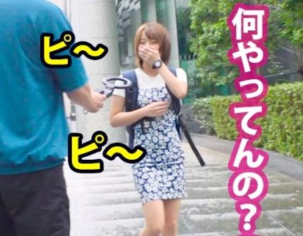 移動式テントで大学を回り性の悩みを聞く企画！坂道系アイドルフェイス「りんちゃん19歳」は母親が厳しすぎて彼氏が作れない