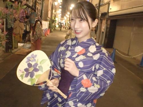 和服美人を浅草でナンパ！彼氏と喧嘩して放置されていた「ひかるさん24歳」を保護し全力で口説いた！