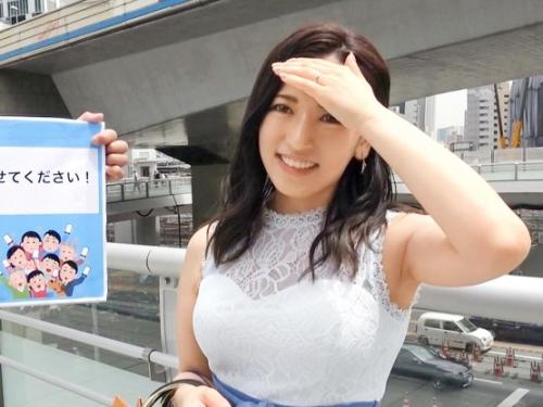 潮吹きスプラッシュ！渋谷でネット番組のテイでナンパ開始「ゆりさん 28歳 人妻」は、男を喰い漁っているとか！