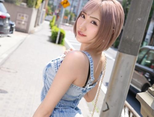 金髪ショートヘアーのパリピ白ギャル「はる」ちゃんがＡＶ体験撮影、やっぱりギャル最高！