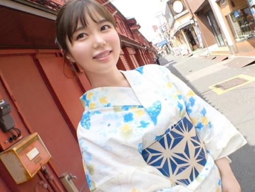 浅草で浴衣女子ナンパ！群馬からやって来た「あすかちゃん 21歳 学生」を美味しいお食事処にご案内！