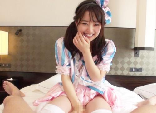 アイドルまんこ中出し！とっても可愛い地下アイドルの「ちはるちゃん」にカメラマンを装い、個人撮影会を依頼！