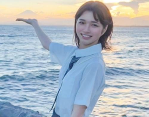 美少女剛毛マンコ中出し！顔も身体もグッドな「すみれちゃん」と海デート、彼女が「おうち、行きたい…」と言いだした！