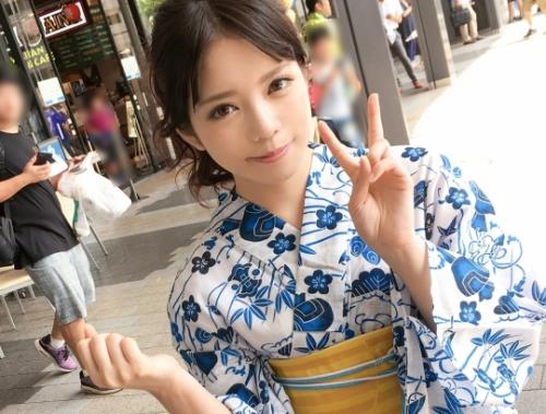 浴衣女子ナンパ！花火大会に来た、アイドルフェイスの「愛子ちゃん 21歳 女子大生」待ち合わせ時間がまだあるという事なので