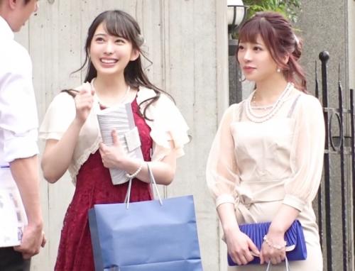 正統派美女ナンパ中出し！結婚式帰りの「えなさん 23歳」に写真撮影交渉、部屋に連れ込みセックスに持ち込む！