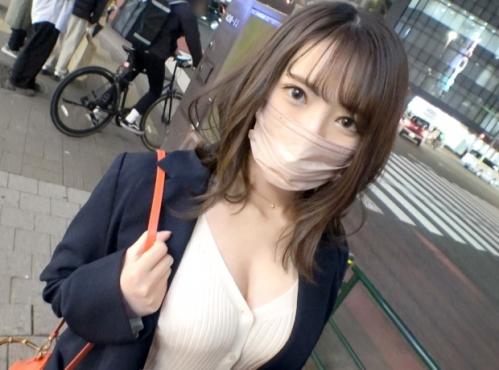 新宿でナンパ開始！お酒と謝礼でホテルに連れ込んだのは、推定Ｆカップ巨乳で上品な感じの「のんさん 24歳 ＯＬ」